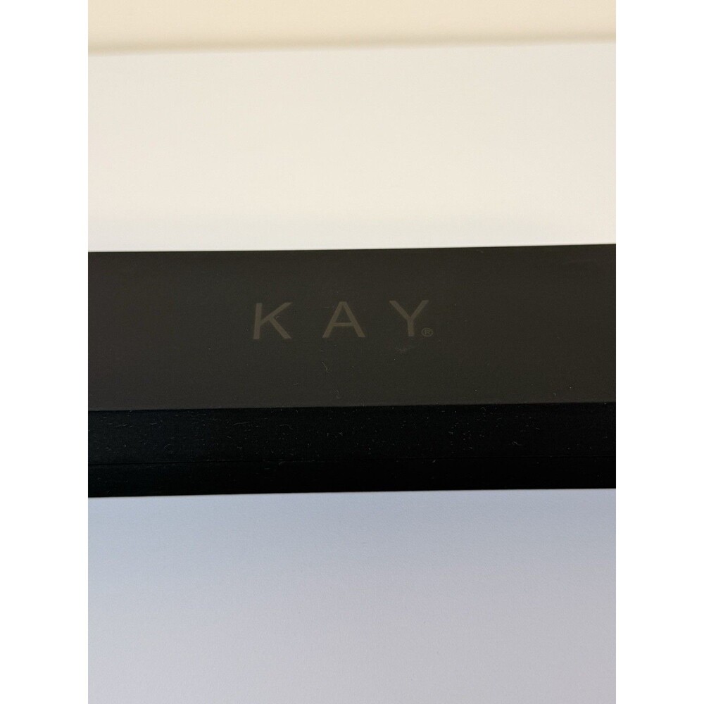 KAY Jewelers Empty Black Bracelet Watch Presentation Gift Box